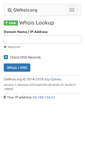 Mobile Screenshot of gwhois.org